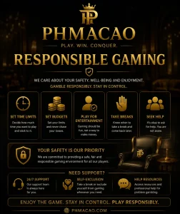 Responsible gaming with luxury elegance